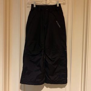 Columbia Black Ski Pants Youth 6/6X